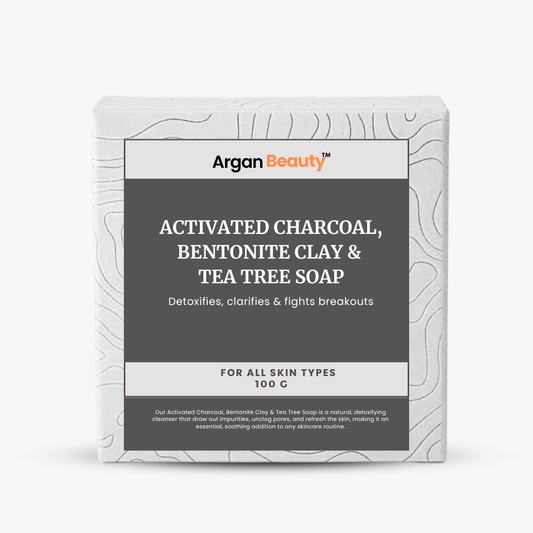 Activated Charcoal, Bentonite Clay and Tea Tree Soap