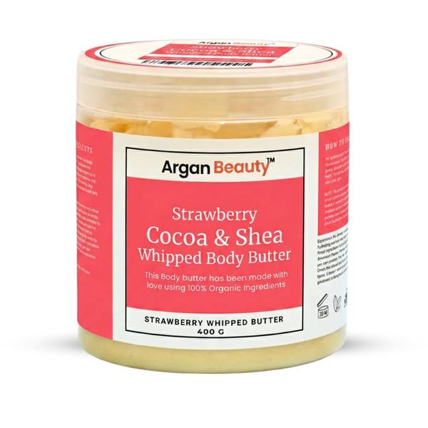 Strawberry Cocoa & Shea Whipped Body Butter