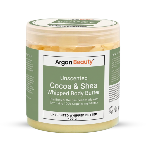 Unscented Cocoa & Shea Whipped Body Butter