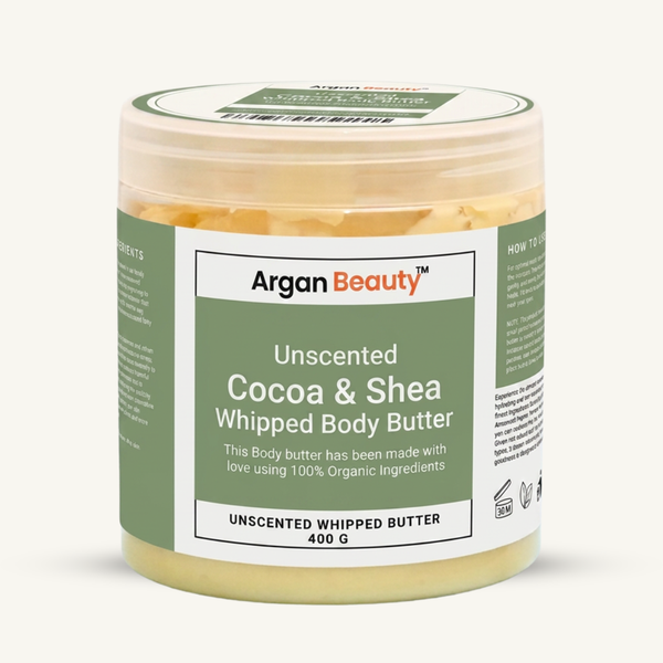 Unscented Cocoa & Shea Whipped Body Butter
