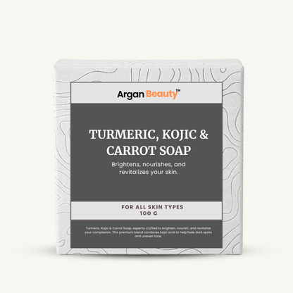 Turmeric Carrot and Kojic Soap