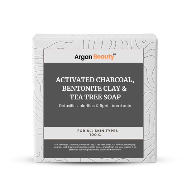 Activated Charcoal, Bentonite Clay and Tea Tree Soap