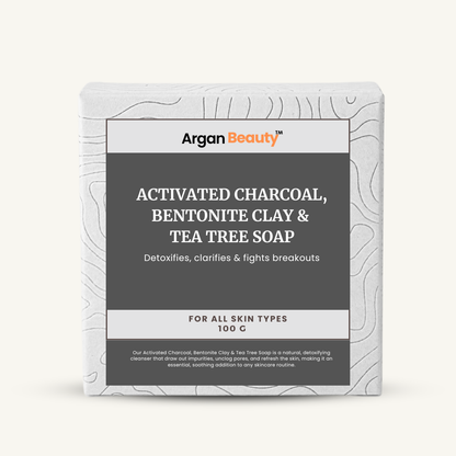 Activated Charcoal, Bentonite Clay and Tea Tree Soap