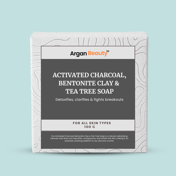 Activated Charcoal, Bentonite Clay and Tea Tree Soap