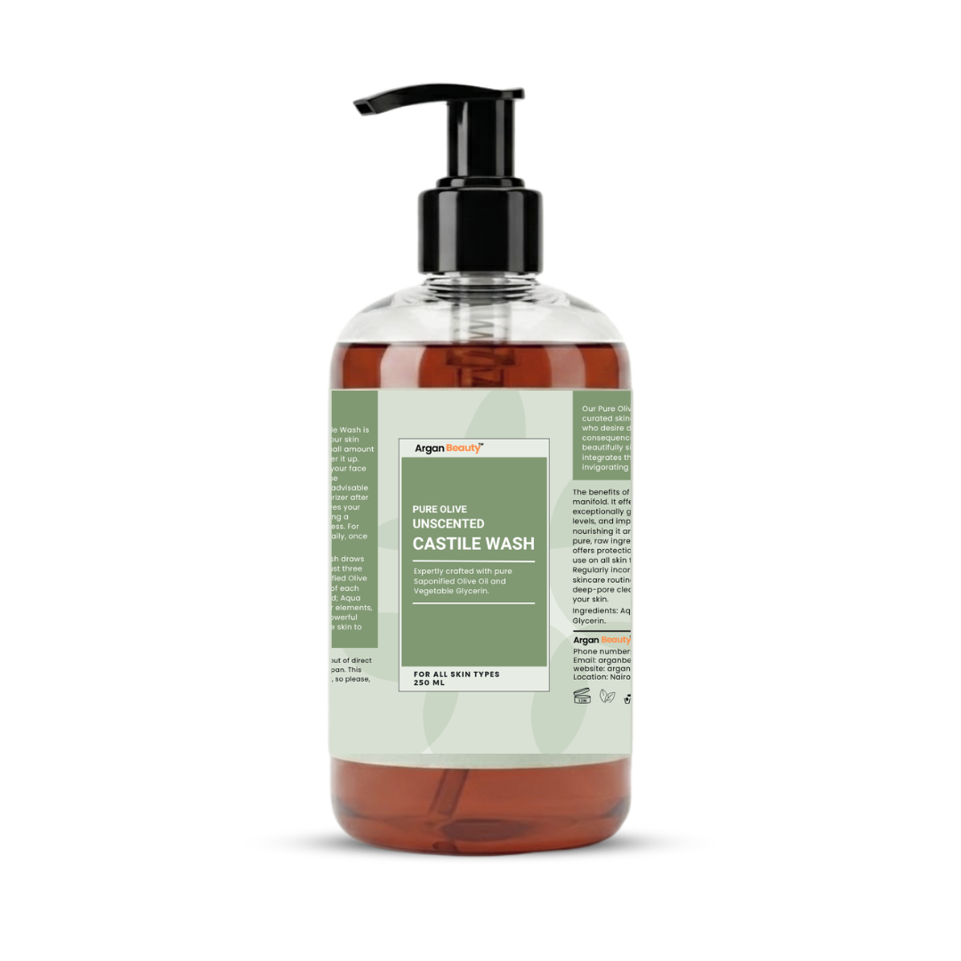 Pure Olive  Unscented  Castile Wash