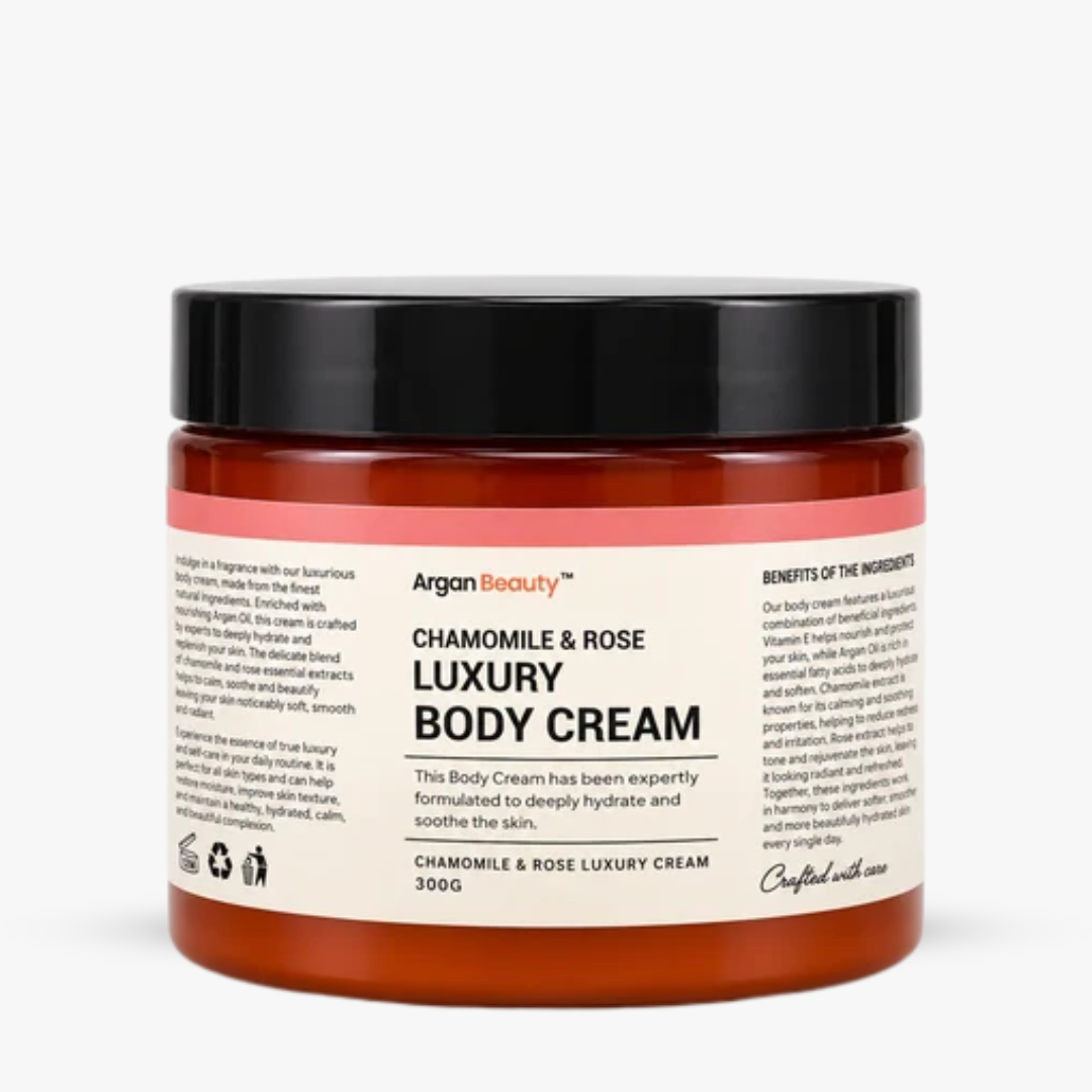 Chamomile & Rose Luxury  Body Cream